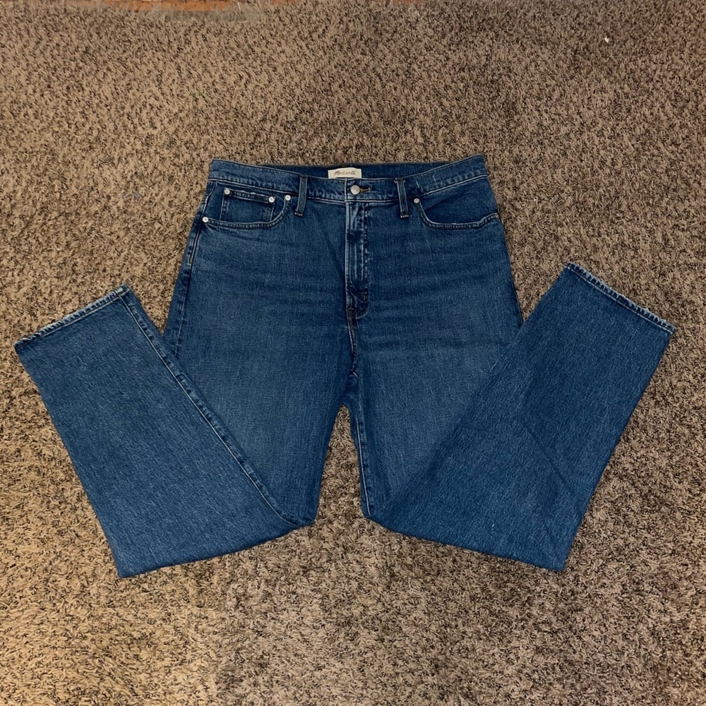 Madewell perfect vintage straight jean 33 Tall